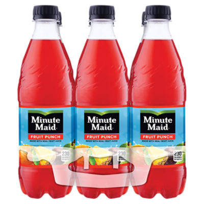 Minute Maid Fruit Punch Juice, 16.9 fl oz, 101.4 Fluid ounce