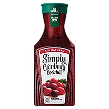 Simply Cranberry Bottle, Cocktail, 52 Fluid ounce