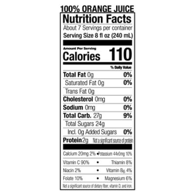 Simply® Orange - All Varieties & Nutrition Facts