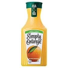 Simply Orange High Pulp Juice Bottle, 52 fl oz, 52 Fluid ounce