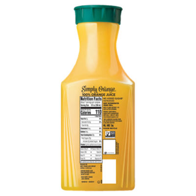 High pulp hotsell orange juice