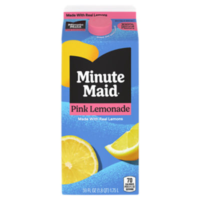Minute Maid Pink Lemonade Carton, 59 fl oz