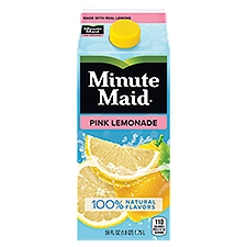 Minute Maid Pink Lemonade Carton, 59 fl oz, 59 Fluid ounce