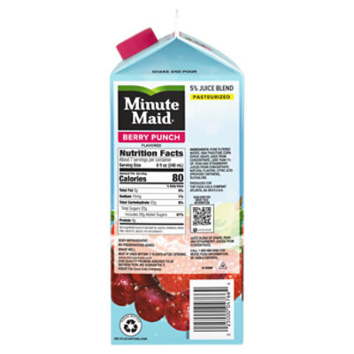 Minute Maid Orange Juice Carton, 59 fl oz