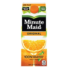 Minute Maid Premium Orange Juice - Original Low Pulp, 59 Fluid ounce