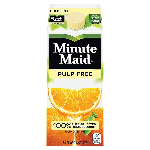Goodness comes in over 100 different varieties of Minute Maid juices and juice drinks that can be shared with the whole family—just like it has for generations. From orange juice to apple juice, lemonades and punches, we use the freshest ingredients to ensure you get the highest quality juices. Put good in. Get good out.