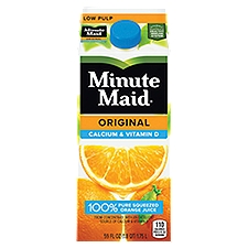 Minute Maid Orange Juice Calcium Carton, 59 fl oz, 59 Fluid ounce