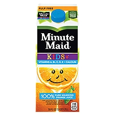 Minute Maid Orange Juice Kids Plus Carton, 59 fl oz