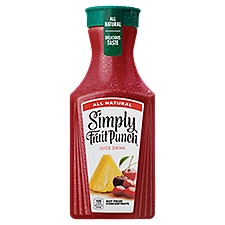 Simply Fruit Punch Bottle, 52 fl oz