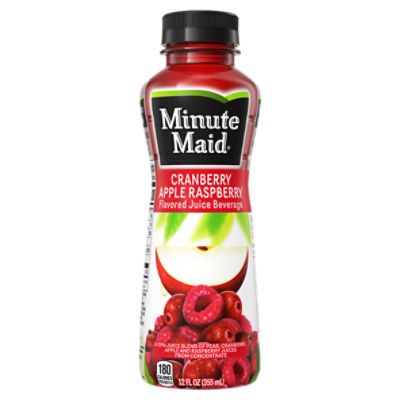 Minute Maid JTG Cranberry Apple Raspberry Bottle, 12 fl oz