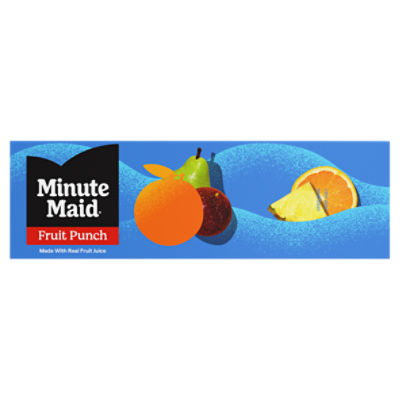 Minute Maid Fruit Punch Juice, 12 fl oz, 12 count