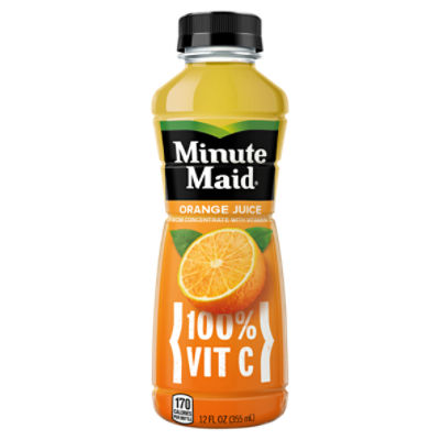 Minute Maid Orange Juice Bottle, 12 fl oz