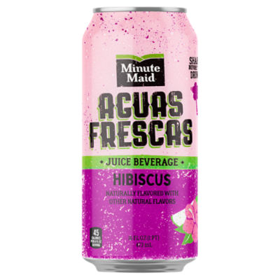 Minute Maid Aguas Frescas Hibiscus Juice Beverage, 16 fl oz