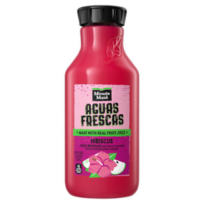 Minute Maid Aguas Frescas Hibiscus Bottle, 52 fl oz