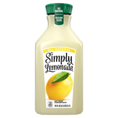 Simply All Natural Lemonade, 76 fl oz