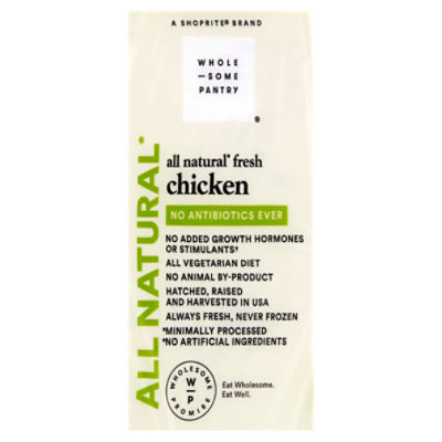 Wholesome Pantry Organic Fresh Young Whole Chicken with Giblets