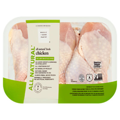 Wholesome Pantry All Natural Fresh Chicken Drumsticks, 1.68 Pound