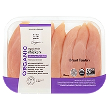 Wholesome Pantry Organic Fresh Boneless Chicken Tenders, 1.18 Pound