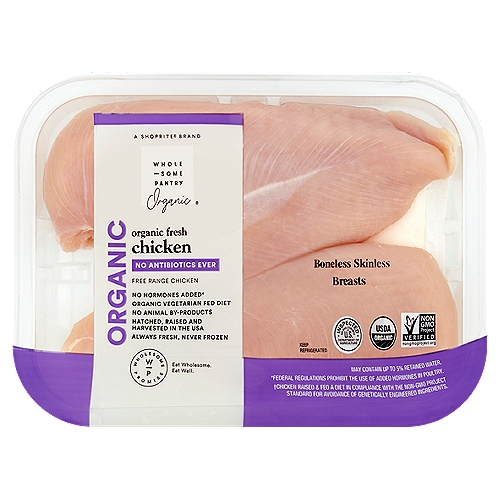 Wholesome Pantry Organic Fresh Thin Sliced/Boneless Skinless chicken Breast