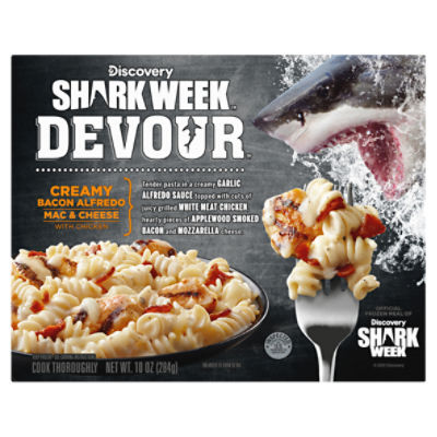 Devour Creamy Bacon Alfredo Mac & Cheese with Chicken, 10 oz