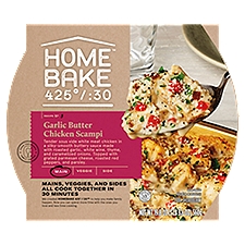 Home Bake 425° / :30 Main Recipe No 3 Garlic Butter Chicken Scampi, 19.8 oz