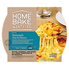 Home Bake 425° / :30 Side Recipe No 1 Homestyle Mac & Cheese, 22.2 oz, 22.2 Ounce