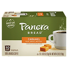 Panera Bread Caramel 100% Arabica Coffee, 2.95lbs, 10 count, 4.2 Ounce