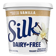 Silk Dairy-Free Vanilla Yogurt Alternative, 24 oz, 24 Ounce