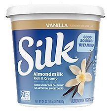 Silk Vanilla Almondmilk Yogurt Alternative, 24 oz