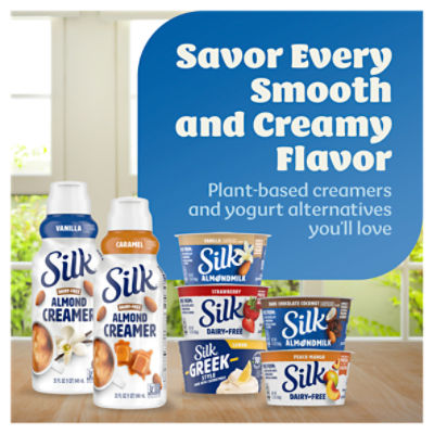 Silk Vanilla Almondmilk Yogurt Alternative, 24 oz