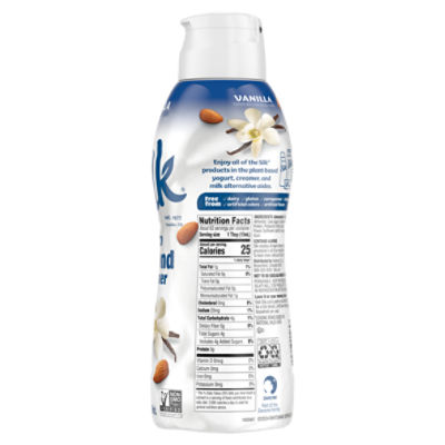 Silk Vanilla Almond Creamer - 32 fl oz (1qt) Bottle