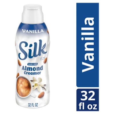 Silk Vanilla Almond Creamer, 32 fl oz ShopRite