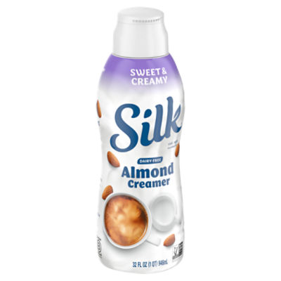 Silk Sweet & Creamy Dairy-Free Almond Creamer, 32 fl oz