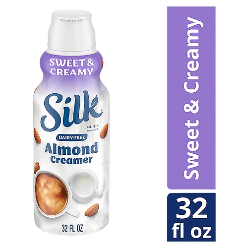 Silk Sweet & Creamy Dairy-Free Almond Creamer, 32 fl oz