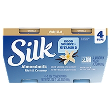 Silk Vanilla Almondmilk, Yogurt Alternative, 21.2 Ounce