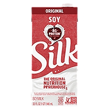 Silk Shelf-Stable Original Soy Milk, 1 Quart