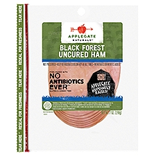 Applegate Natural Uncured Black Forest Ham, 7 Ounce