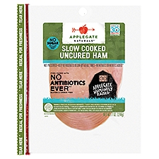 Applegate Natural Ham - Slow Cooked, 7 Ounce