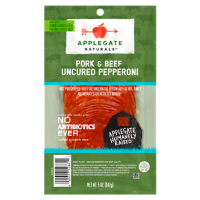 Applegate Naturals Pork & Beef Uncured Pepperoni, 5 oz