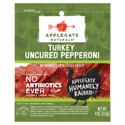 Applegate Natural Uncured Turkey Pepperoni