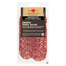 Applegate Natural Uncured Genoa Salami, 4 Ounce