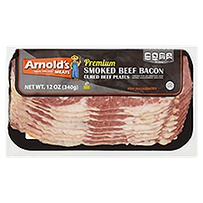 Arnold's Premium Smoked Beef Bacon, 12 oz