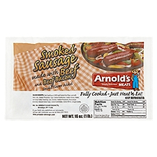 Arnold's Smoked, Sausage, 16 Ounce