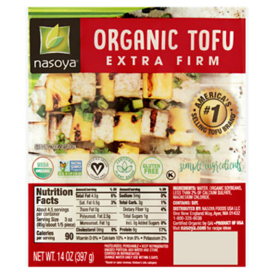 Nasoya Extra Firm Organic, Tofu