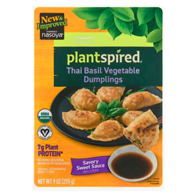 Nasoya Organic Thai Basil Vegetable Dumplings, 9 oz ShopRite