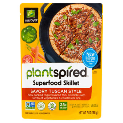 Nasoya Plantspired Savory Tuscan Style, Superfood Skillet