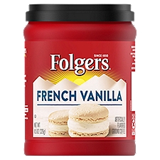 Folgers French Vanilla Ground Coffee, 11.5 oz