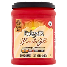 Folgers Roast Master Series Blonde Silk Mild Ground Coffee, 9.6 oz