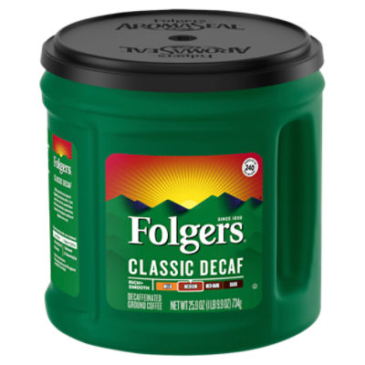 Folgers decaf coffee k cups sales