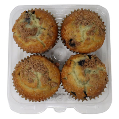 Blueberry Crumble Muffin 4 pack